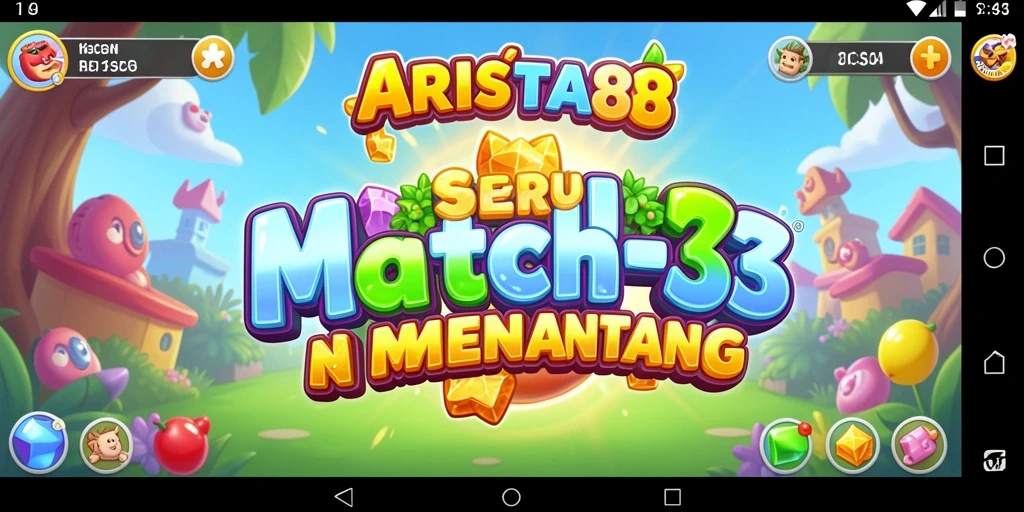 Tampilan gameplay ARISTA88 yang menarik dan penuh warna.