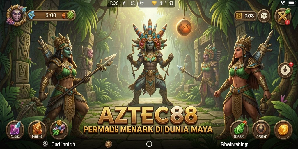 Tampilan gameplay AZTEC88 yang menawan dan memuaskan bagi pemain Idle.