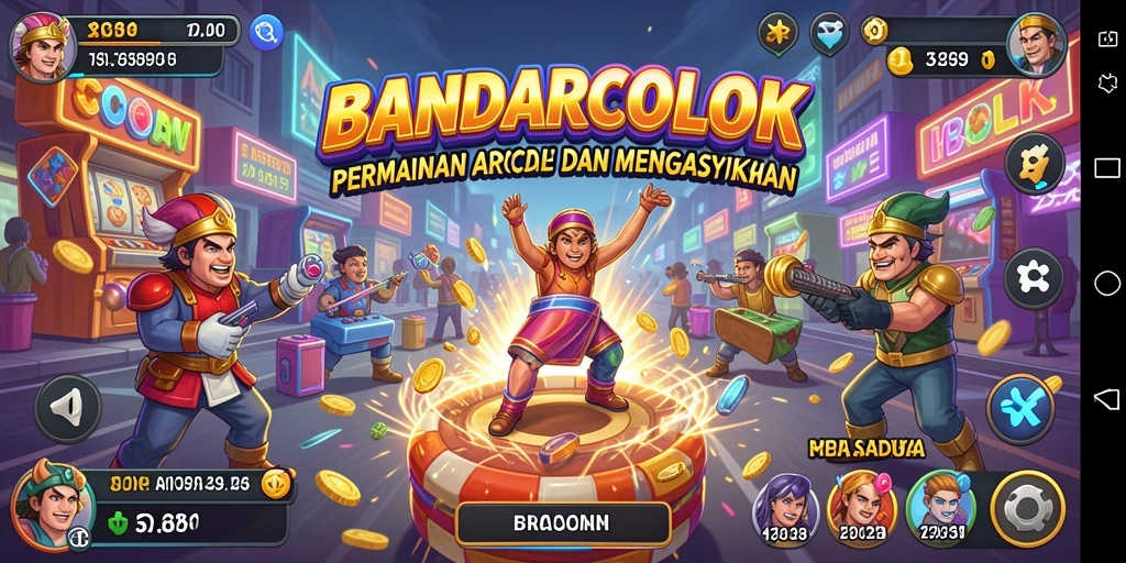 Tangkapan layar gameplay BANDARCOLOK yang penuh aksi dan seru.
