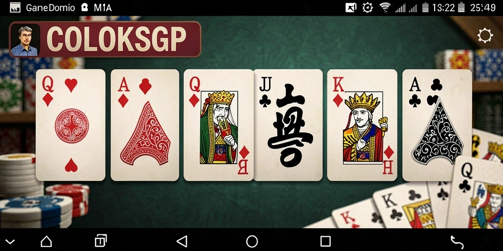 Screenshot utama COLOKSGP menampilkan gameplay yang seru dan interaktif.
