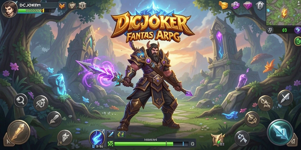 Screenshot gameplay menunjukkan aksi seru dalam petualangan ARPG.
