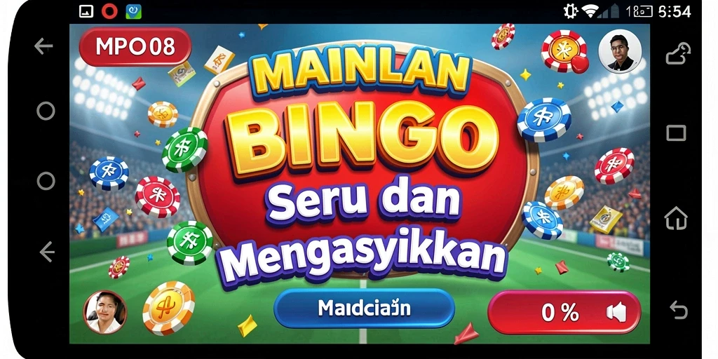 Tampilan seru gameplay Bingo di MPO08 yang menantang.