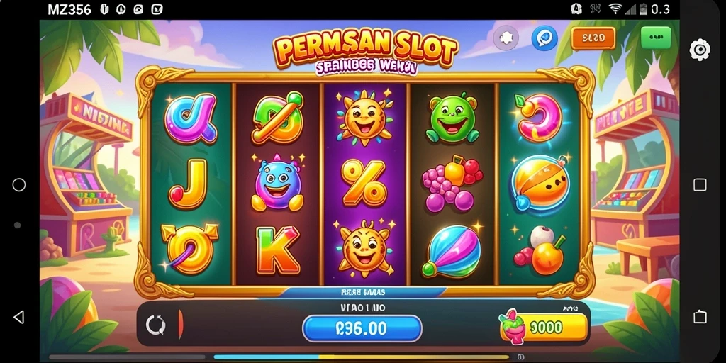 Tampilan keren permainan Slot MZ356 dengan grafis yang memukau.