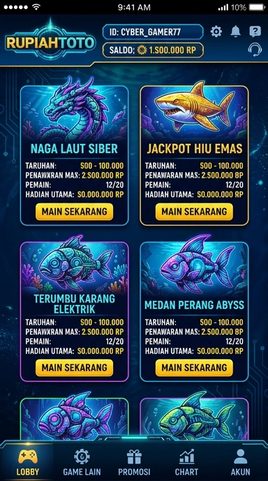 Screenshot fitur pencarian aplikasi di rupiahtoto yang memudahkan pengguna.